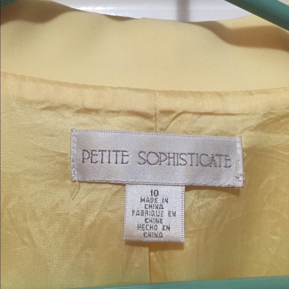 Yellow blazer - Picture 2 of 4
